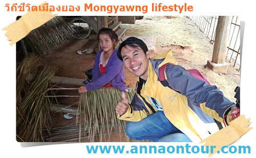 สาวเมืองยองสานหญ้าคาขาย